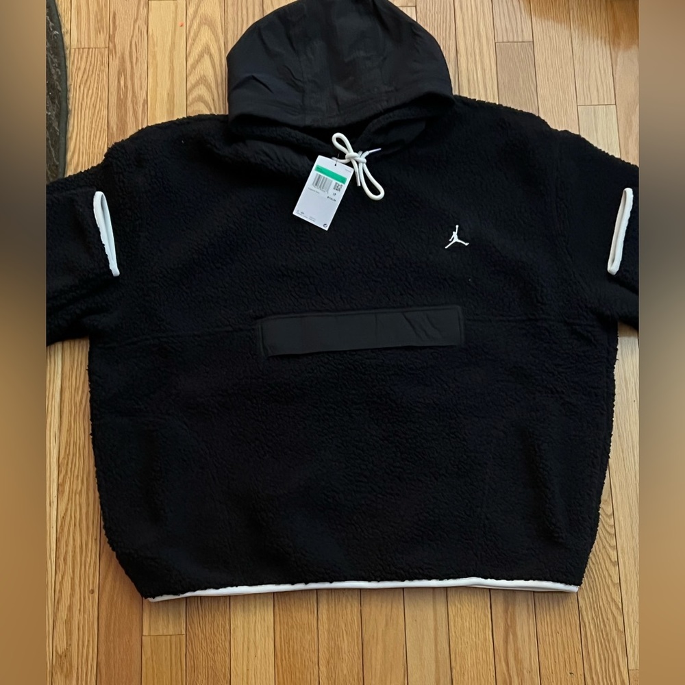 JORDAN MENS FLEECE JACKET BLACK XL